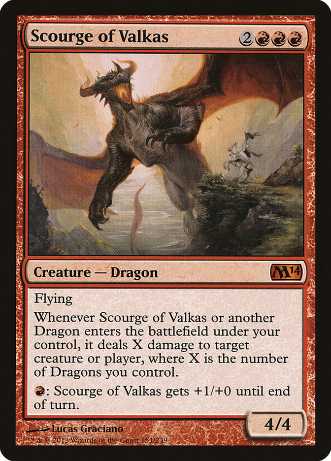 Scourge of Valkas [Magic 2014] | Red Riot Games CA