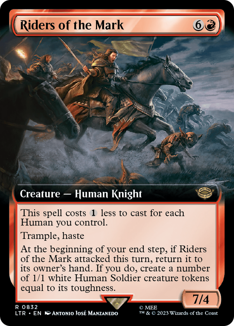 Riders of the Mark (Extended Art) [The Lord of the Rings: Tales of Middle-Earth] | Red Riot Games CA