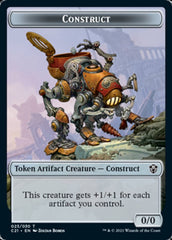 Copy // Construct (030) Double-Sided Token [Commander 2021 Tokens] | Red Riot Games CA