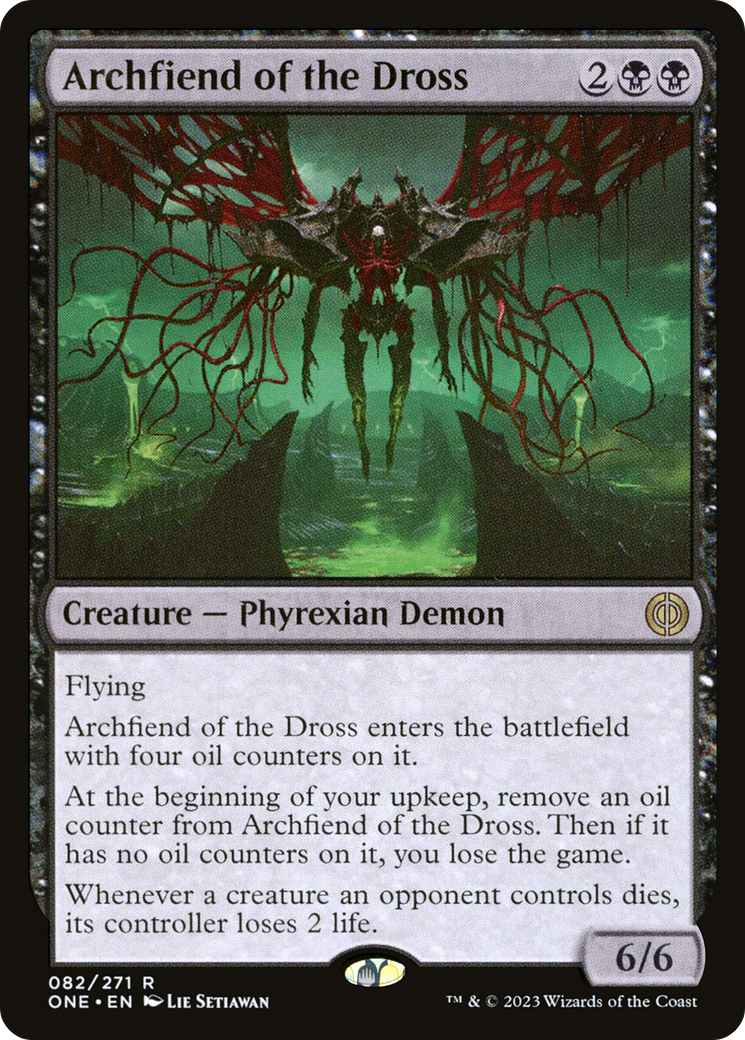 Archfiend of the Dross [Phyrexia: All Will Be One] | Red Riot Games CA