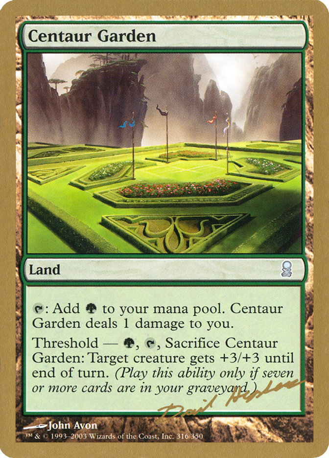 Centaur Garden (Dave Humpherys) [World Championship Decks 2003] | Red Riot Games CA
