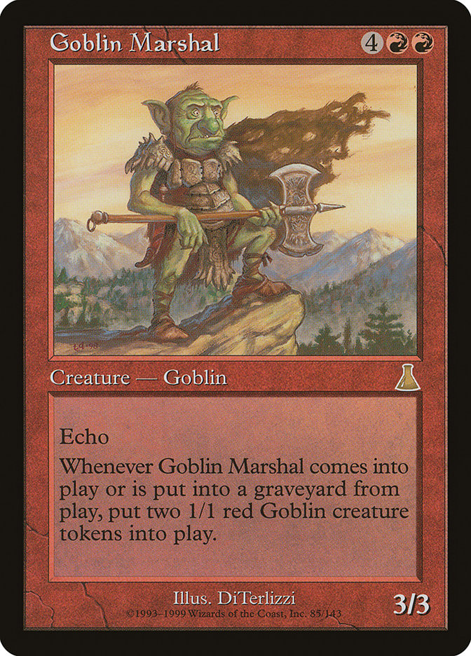 Goblin Marshal [Urza's Destiny] | Red Riot Games CA