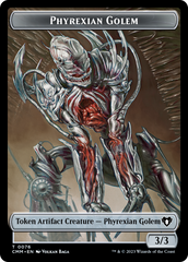 Phyrexian Golem // Ox Double-Sided Token [Commander Masters Tokens] | Red Riot Games CA
