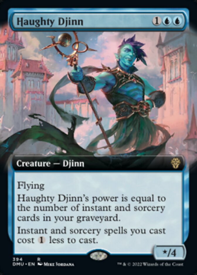 Haughty Djinn (Extended Art) [Dominaria United] | Red Riot Games CA