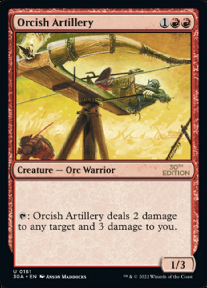 Orcish Artillery [30th Anniversary Edition] | Red Riot Games CA