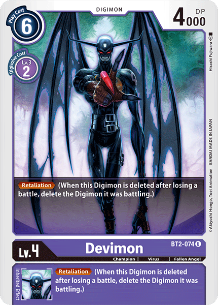 Devimon [BT2-074] [Release Special Booster Ver.1.0] | Red Riot Games CA