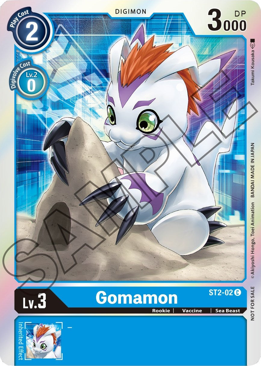 Gomamon [ST2-02] (Event Pack 1) [Starter Deck: Cocytus Blue Promos] | Red Riot Games CA