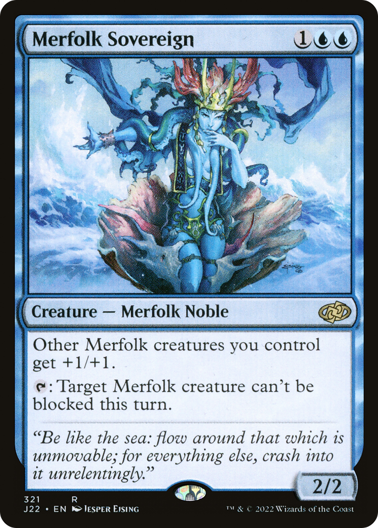 Merfolk Sovereign [Jumpstart 2022] | Red Riot Games CA