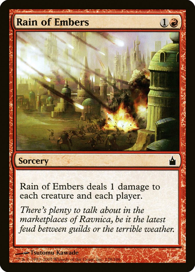 Rain of Embers [Ravnica: City of Guilds] | Red Riot Games CA