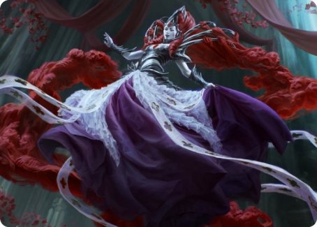 Olivia, Crimson Bride Art Card [Innistrad: Crimson Vow Art Series] | Red Riot Games CA