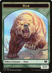 Bear // Spider Double-Sided Token [Commander 2015 Tokens] | Red Riot Games CA