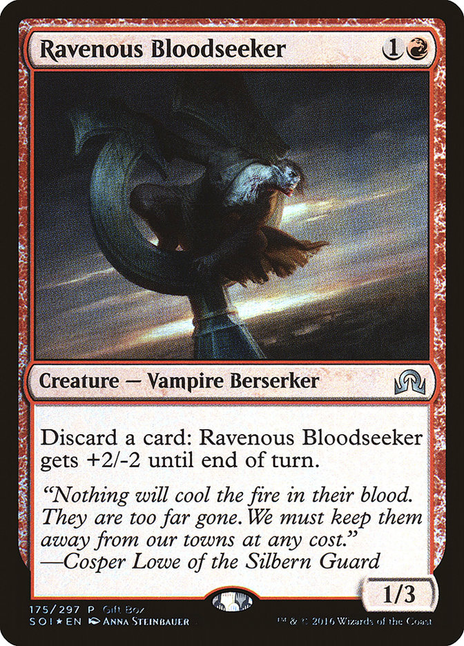 Ravenous Bloodseeker (Gift Box) [Shadows over Innistrad Promos] | Red Riot Games CA