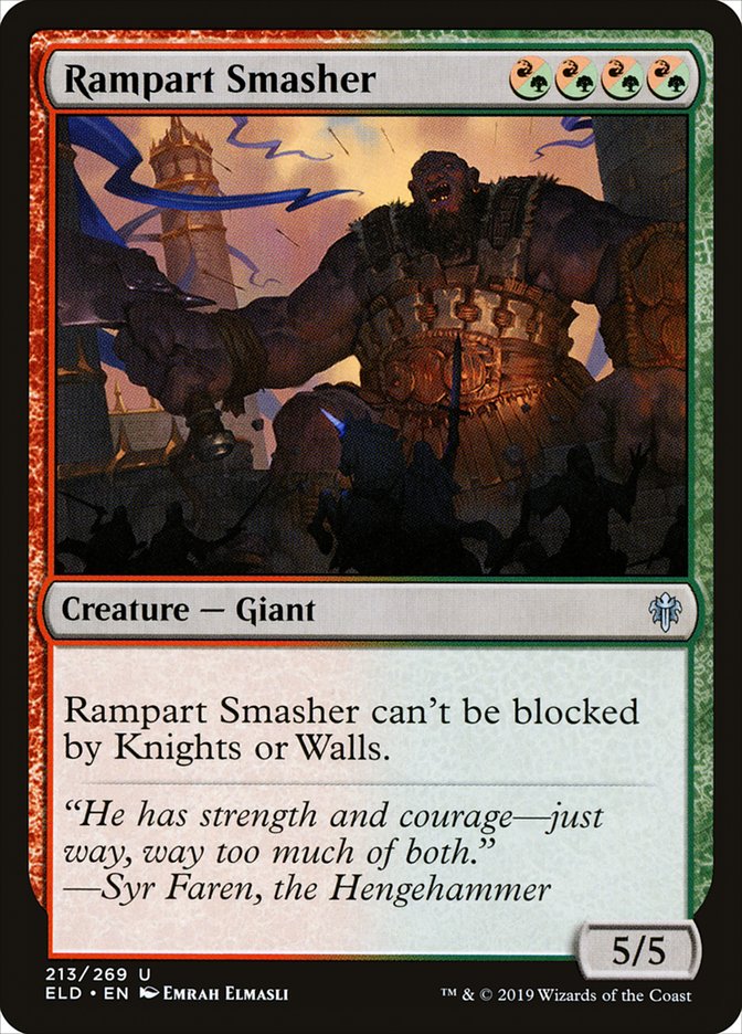 Rampart Smasher [Throne of Eldraine] | Red Riot Games CA