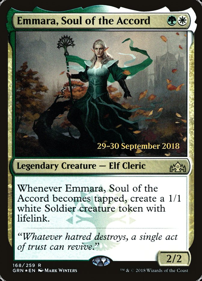 Emmara, Soul of the Accord [Guilds of Ravnica Prerelease Promos] | Red Riot Games CA