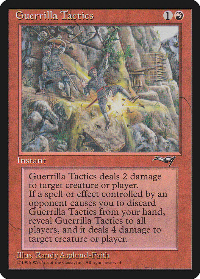 Guerrilla Tactics (Falling) [Alliances] | Red Riot Games CA