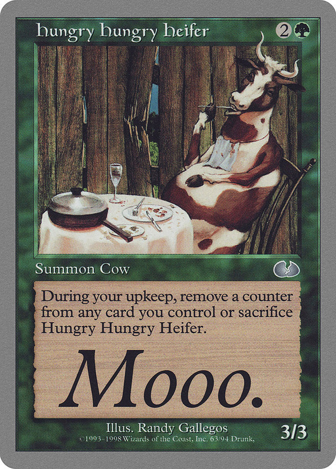 Hungry Hungry Heifer [Unglued] | Red Riot Games CA