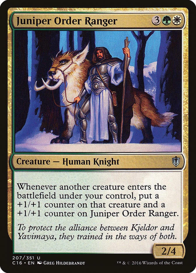 Juniper Order Ranger [Commander 2016] | Red Riot Games CA