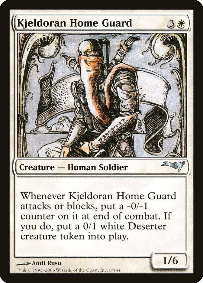 Kjeldoran Home Guard [Coldsnap Theme Decks] | Red Riot Games CA