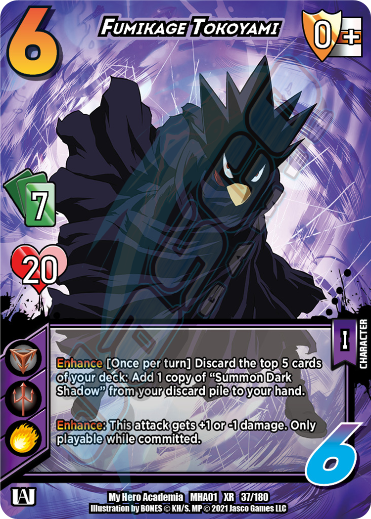 Fumikage Tokoyami [Series 1 XR Unlimited] | Red Riot Games CA