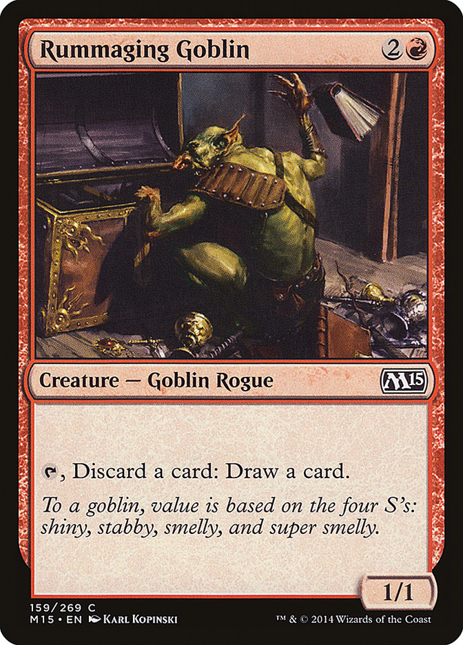 Rummaging Goblin [Magic 2015] | Red Riot Games CA