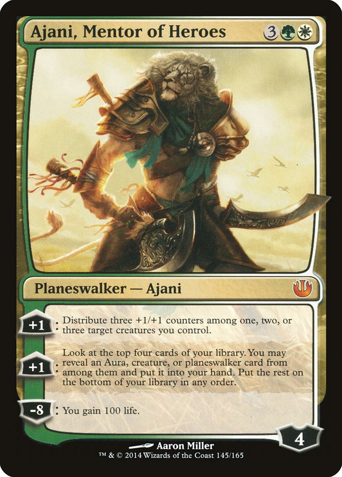 Ajani, Mentor of Heroes [Journey into Nyx] | Red Riot Games CA
