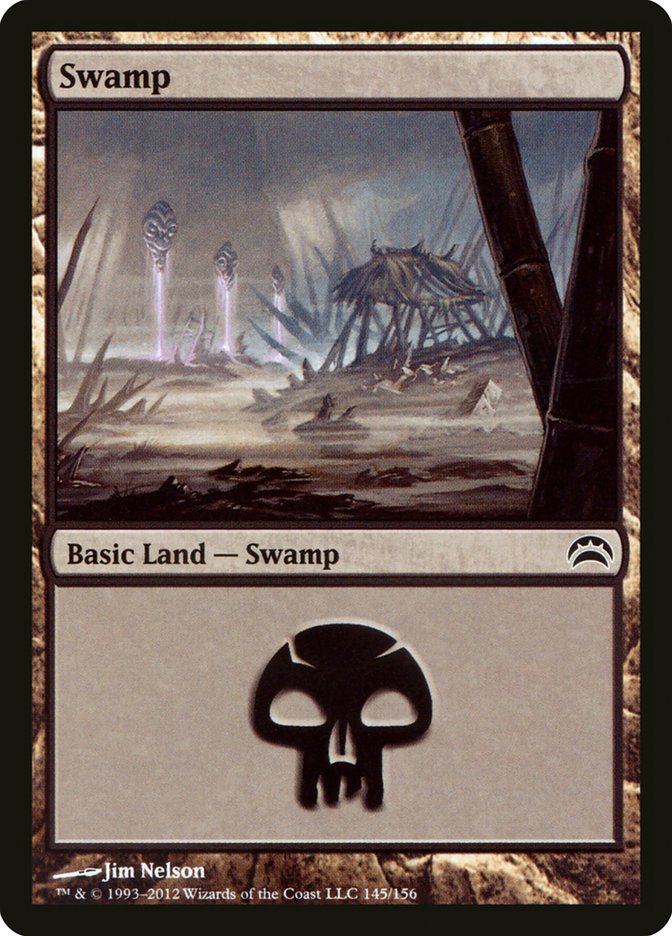 Swamp (145) [Planechase 2012] | Red Riot Games CA