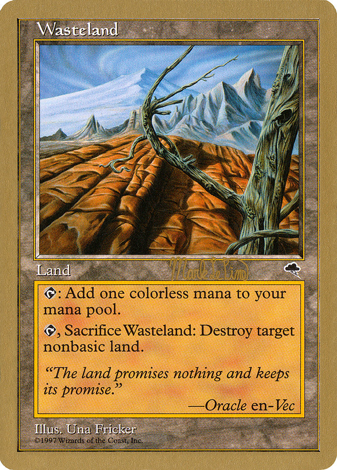 Wasteland (Mark Le Pine) [World Championship Decks 1999] | Red Riot Games CA