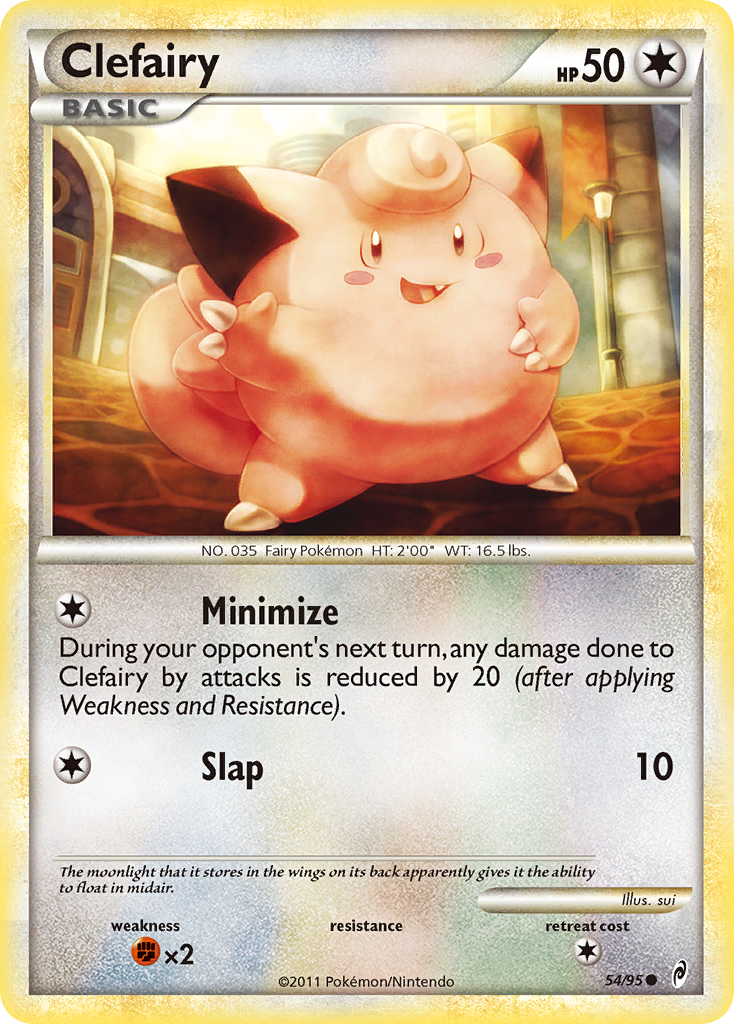 Clefairy (54/95) [HeartGold & SoulSilver: Call of Legends] | Red Riot Games CA