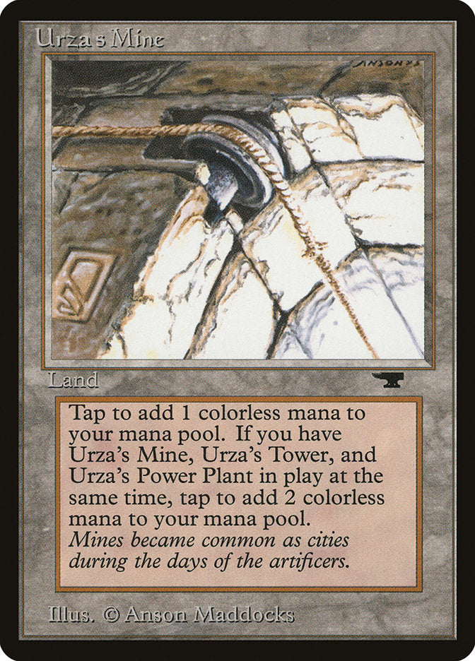 Urza's Mine (Pulley Embedded in Stone) [Antiquities] | Red Riot Games CA