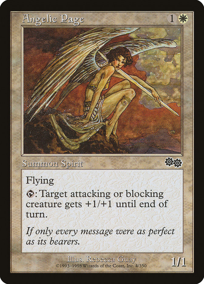 Angelic Page [Urza's Saga] | Red Riot Games CA