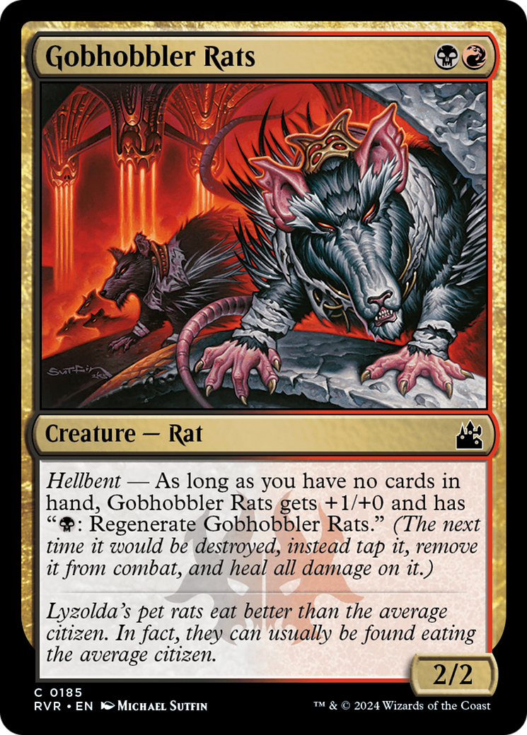 Gobhobbler Rats [Ravnica Remastered] | Red Riot Games CA