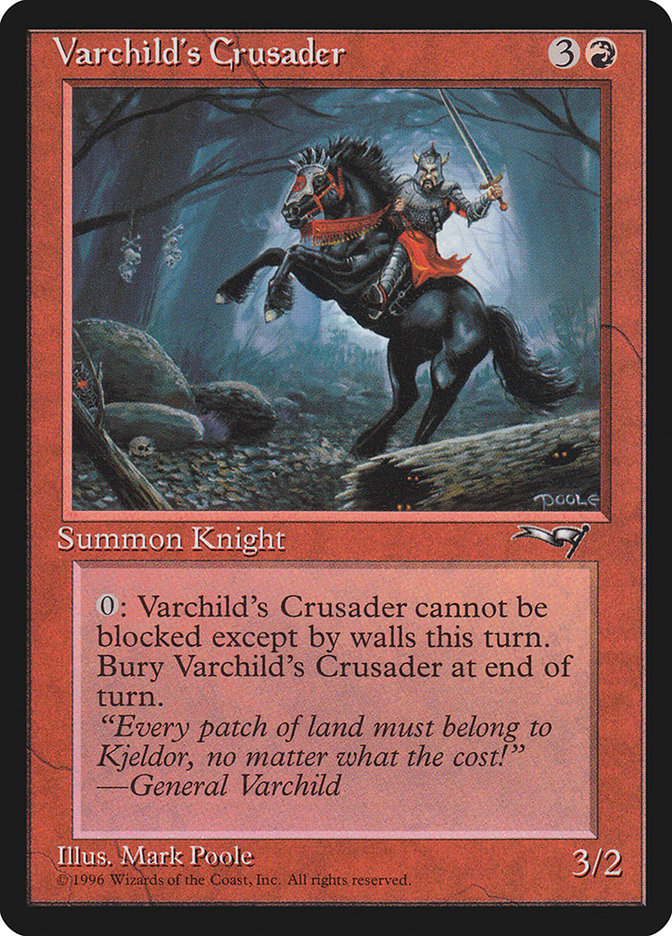 Varchild's Crusader (Black Horse) [Alliances] | Red Riot Games CA
