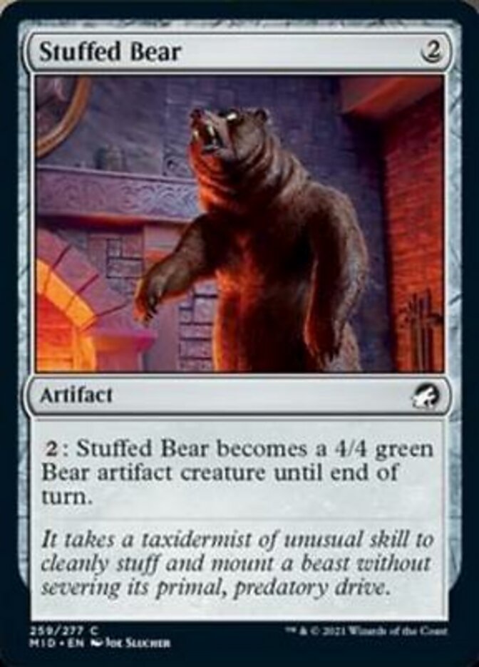 Stuffed Bear [Innistrad: Midnight Hunt] | Red Riot Games CA