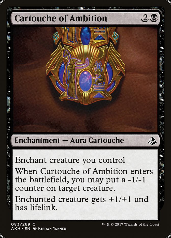 Cartouche of Ambition [Amonkhet] | Red Riot Games CA