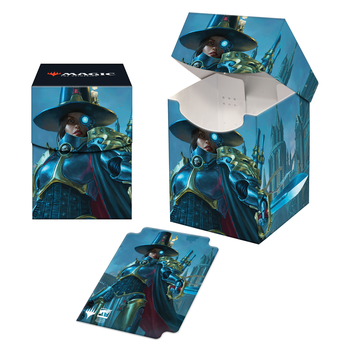 Ultra PRO: 100+ Deck Box - Warhammer 40k Commander Deck (Inquisitor Greyfax)