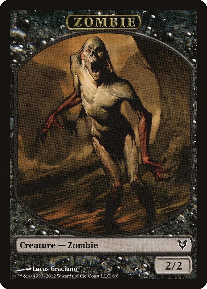 Zombie Token [Avacyn Restored Tokens] | Red Riot Games CA