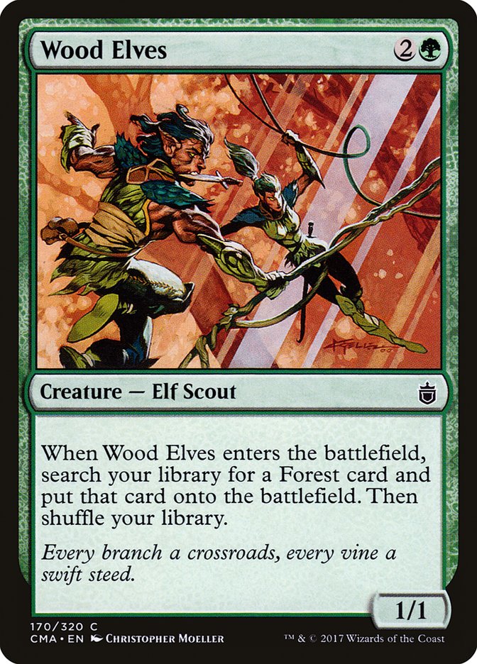 Wood Elves [Commander Anthology] | Red Riot Games CA