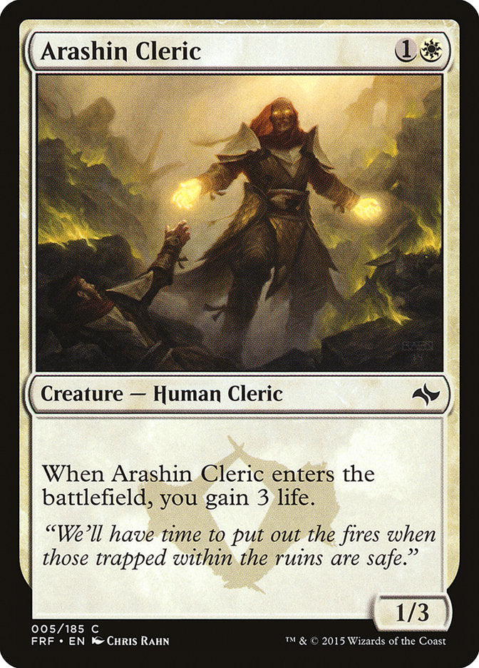 Arashin Cleric [Fate Reforged] | Red Riot Games CA