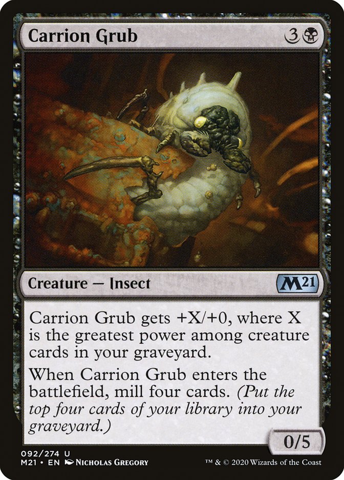 Carrion Grub [Core Set 2021] | Red Riot Games CA