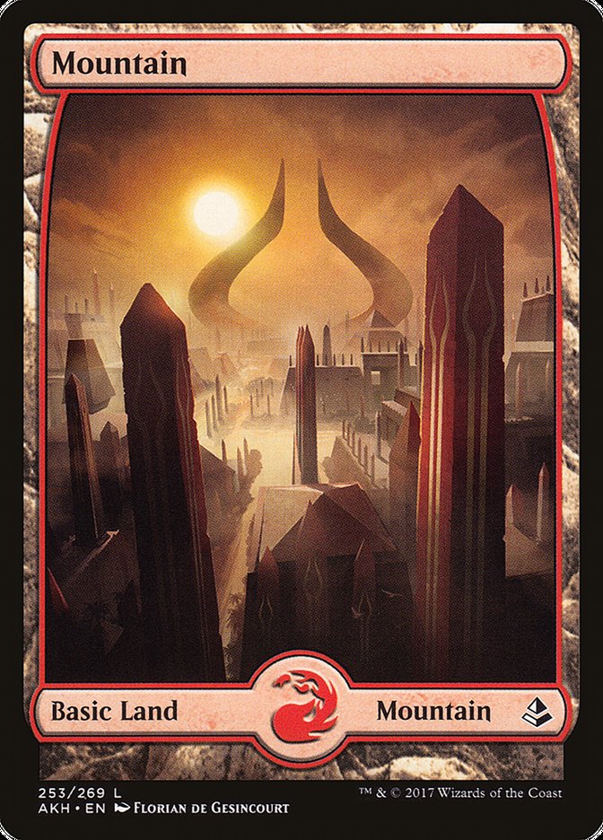 Mountain (253) [Amonkhet] | Red Riot Games CA