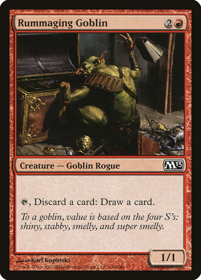 Rummaging Goblin [Magic 2013] | Red Riot Games CA