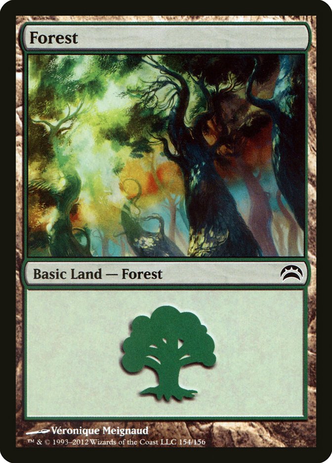 Forest (154) [Planechase 2012] | Red Riot Games CA