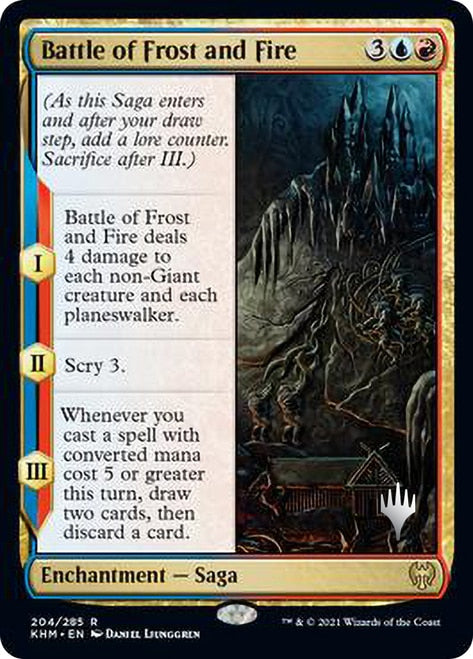 Battle of Frost and Fire (Promo Pack) [Kaldheim Promos] | Red Riot Games CA