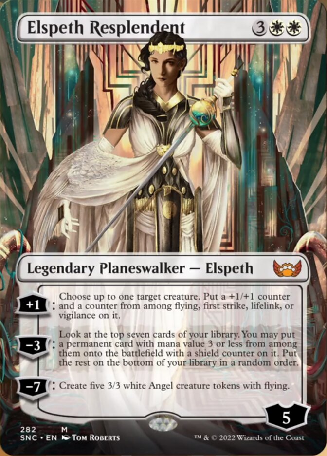 Elspeth Resplendent (Borderless) [Streets of New Capenna] | Red Riot Games CA