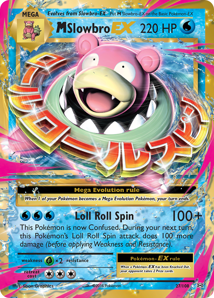 M Slowbro EX (27/108) [XY: Evolutions] | Red Riot Games CA