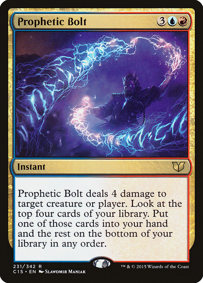 Prophetic Bolt [Commander 2015] | Red Riot Games CA