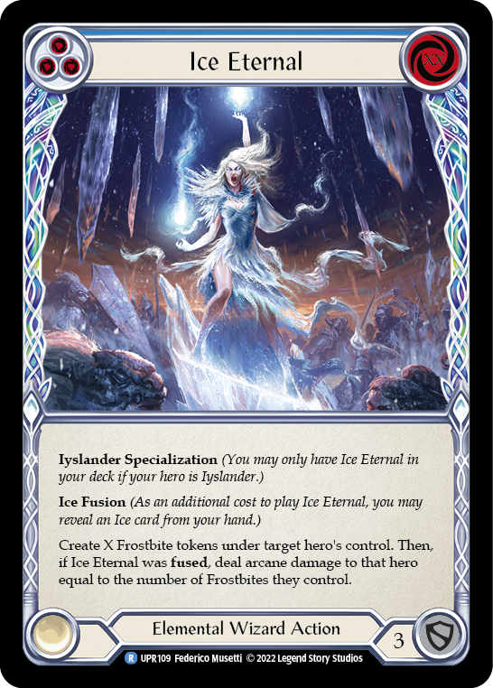 Ice Eternal [UPR109] (Uprising)  Rainbow Foil | Red Riot Games CA