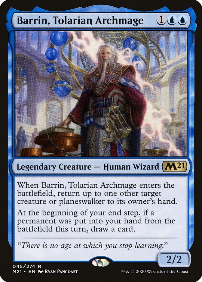 Barrin, Tolarian Archmage [Core Set 2021] | Red Riot Games CA