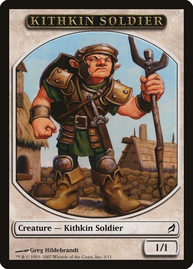 Kithkin Soldier Token [Lorwyn Tokens] | Red Riot Games CA