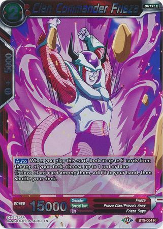 Clan Commander Frieza (BT9-004) [Universal Onslaught] | Red Riot Games CA